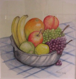 40 X 40 cm  Aqaurell