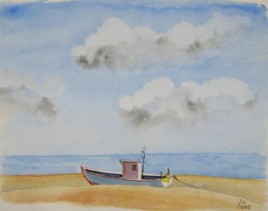 24 X 32 cm  Aquarell