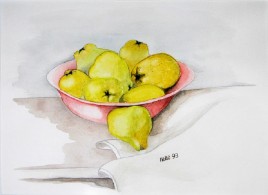 24 X 34 cm  Aquarell