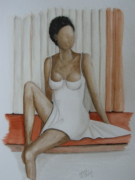 30 X 40 cm  Aquarell